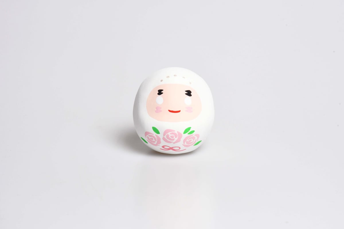 Wedding DARUMA Pair